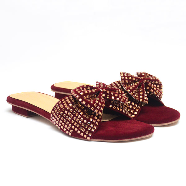 Glitz Bow Slides