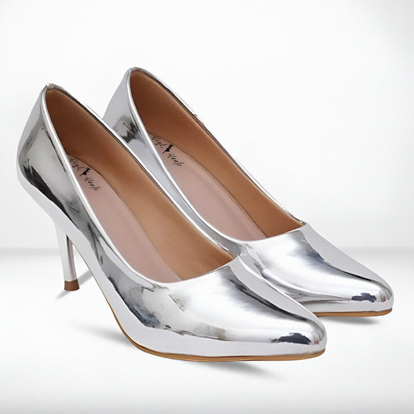 Silver Radiance Heels