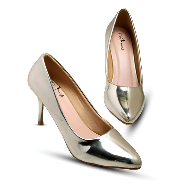 Gold Luxe Heels