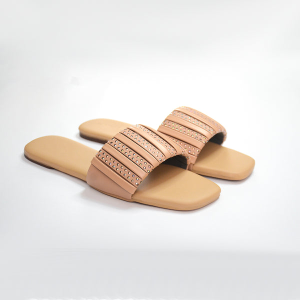 Beige Comfy Slippers Women’s