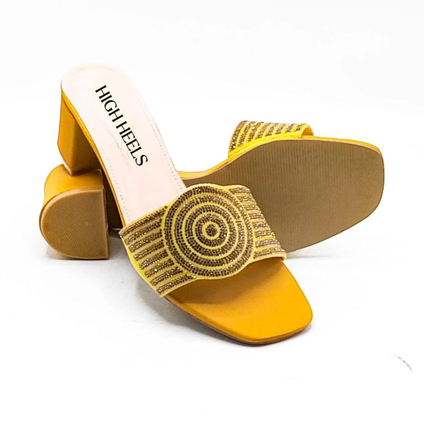 Fancy Heel Gold