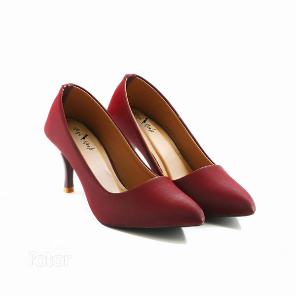 Glamorous Red Toe Heels