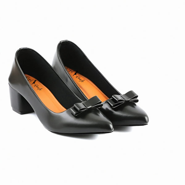 Jet Black Heels