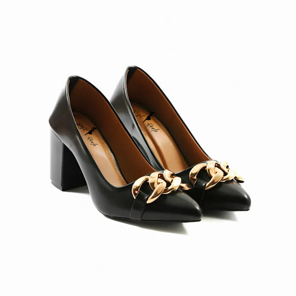 Glamour Black Heels